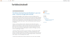 Desktop Screenshot of fariddoulatabadi.blogspot.com