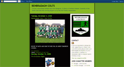 Desktop Screenshot of benbradaghcolts.blogspot.com