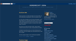 Desktop Screenshot of dordrecht-2006.blogspot.com