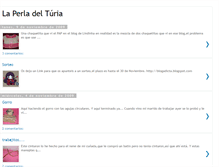 Tablet Screenshot of laperladelturia.blogspot.com