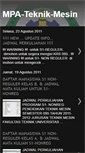 Mobile Screenshot of mpa-teknik-mesin.blogspot.com