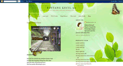 Desktop Screenshot of bintangkecil90.blogspot.com