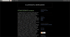 Desktop Screenshot of clavedata-mercados.blogspot.com