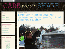Tablet Screenshot of carewearshare.blogspot.com