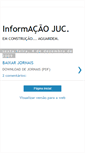 Mobile Screenshot of informacaojuc.blogspot.com