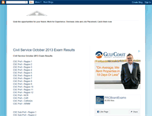 Tablet Screenshot of civilserviceresults.blogspot.com