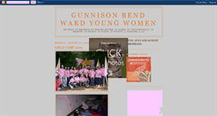 Desktop Screenshot of gunnisonbendwardyoungwomen.blogspot.com