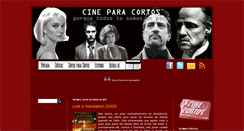 Desktop Screenshot of cineparacortos.blogspot.com