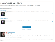 Tablet Screenshot of cvdesartistes.blogspot.com