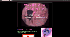 Desktop Screenshot of cum-play-with-me.blogspot.com