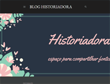 Tablet Screenshot of historiasocialpesquisa.blogspot.com