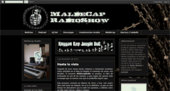 Desktop Screenshot of maldecapradio.blogspot.com