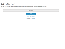 Tablet Screenshot of grifynsawyer.blogspot.com