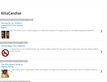 Tablet Screenshot of killacandise.blogspot.com