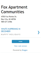 Mobile Screenshot of foxapartments.blogspot.com