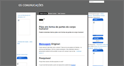 Desktop Screenshot of gscomunicacoes.blogspot.com