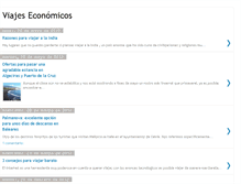 Tablet Screenshot of buscaviajeseconomicos.blogspot.com