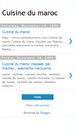 Mobile Screenshot of cuisinedumaroc.blogspot.com