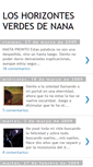 Mobile Screenshot of loshorizontesverdesdenana.blogspot.com