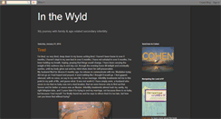 Desktop Screenshot of inthewyld.blogspot.com