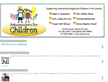 Tablet Screenshot of ambassadors4children.blogspot.com
