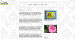 Desktop Screenshot of horseflyhorton.blogspot.com