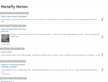 Tablet Screenshot of horseflyhorton.blogspot.com