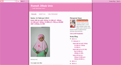 Desktop Screenshot of jilbabuniccollection.blogspot.com