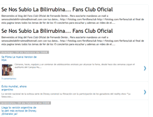 Tablet Screenshot of ferfanscluboficial.blogspot.com