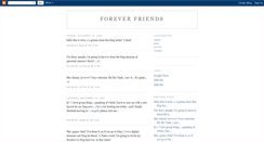 Desktop Screenshot of foreverfriends.blogspot.com