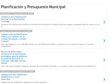 Tablet Screenshot of planificacion-publica.blogspot.com