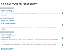 Tablet Screenshot of journalistcomments.blogspot.com