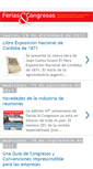 Mobile Screenshot of editorialferiasycongresos.blogspot.com