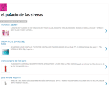 Tablet Screenshot of elpalaciodelassirenas.blogspot.com