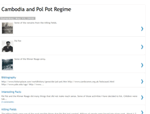 Tablet Screenshot of cambodia-polpotregime.blogspot.com