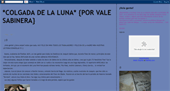 Desktop Screenshot of colgadadelaluna.blogspot.com