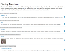 Tablet Screenshot of findingfreedomfromaneatingdisorder.blogspot.com