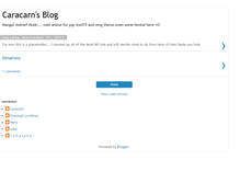 Tablet Screenshot of caracarnsblog.blogspot.com