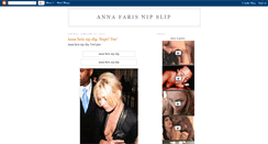 Desktop Screenshot of annafarisnipslipblogdcd.blogspot.com