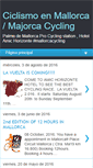 Mobile Screenshot of mallorca-ciclismo.blogspot.com