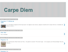 Tablet Screenshot of carpediemparavos.blogspot.com