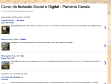 Tablet Screenshot of espacodainformatica.blogspot.com