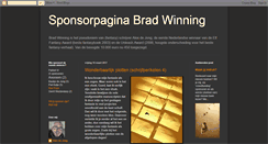 Desktop Screenshot of bradwinning.blogspot.com