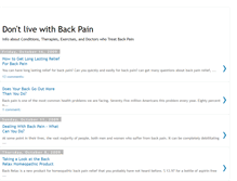 Tablet Screenshot of info-back-pain.blogspot.com