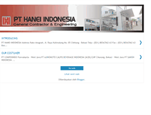 Tablet Screenshot of haneiindonesia.blogspot.com