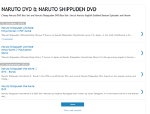 Tablet Screenshot of naruto-dvd.blogspot.com