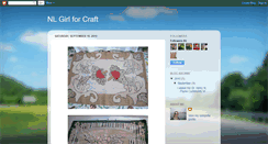 Desktop Screenshot of nlgirlforcraft.blogspot.com