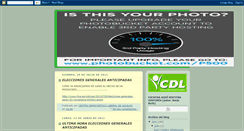 Desktop Screenshot of cdlaguilas.blogspot.com