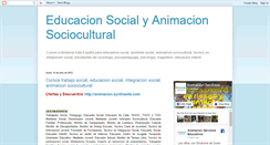 Desktop Screenshot of animacionservicioseducativos.blogspot.com