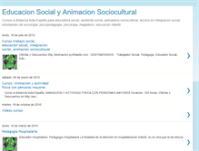 Tablet Screenshot of animacionservicioseducativos.blogspot.com